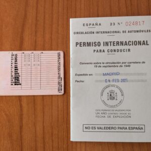 Alternative view of Spanischer Führerschein